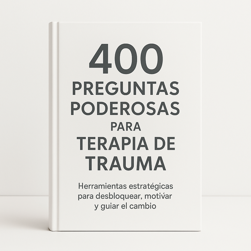 400 PREGUNTAS PODEROSAS PARA TERAPIA DE TRAUMA